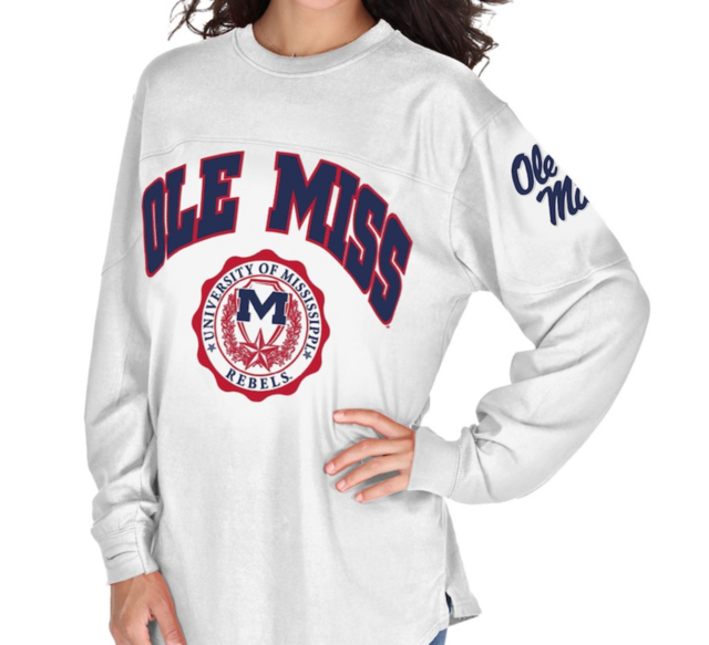 Ole Miss Rebels Women's Edith Long Sleeve T-Shirt