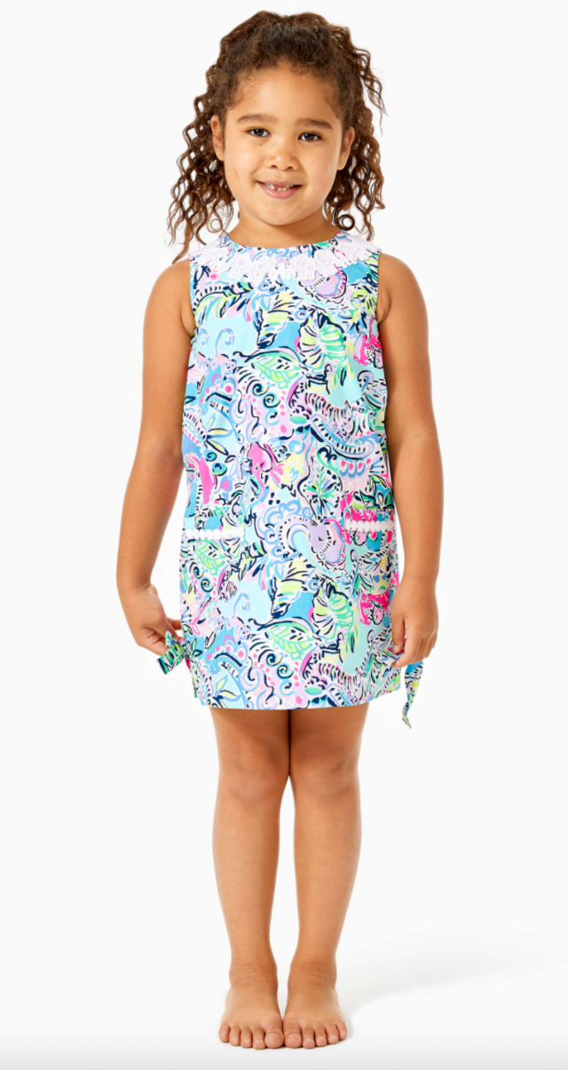 Lilly Pulitzer Girls Little Lilly Classic Shift Dress