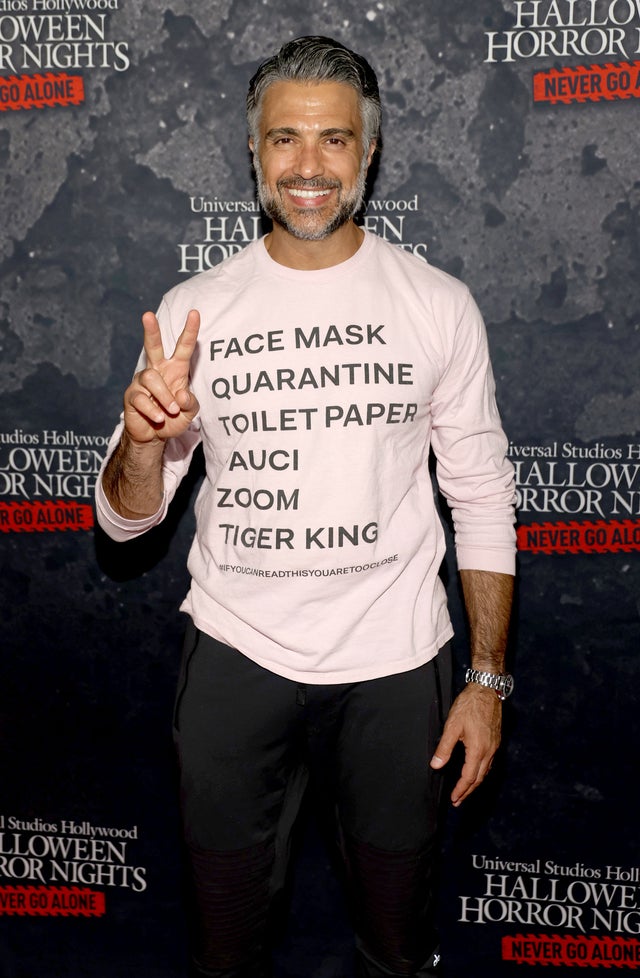 Jaime Camil at halloween horror nights