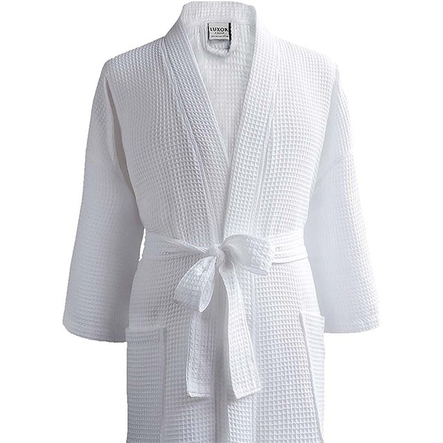 Unisex Egyptian Cotton Waffle Robe