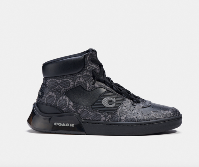 Citysole High Top Sneaker In Mummified Signature Canvas