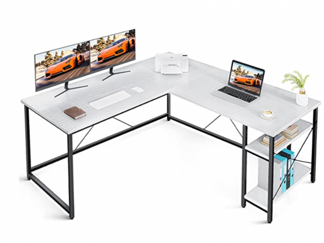 Coleshome L Shaped Computer Desk