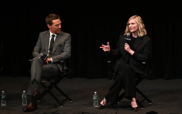 Benedict Cumberbatch and Kirsten Dunst 