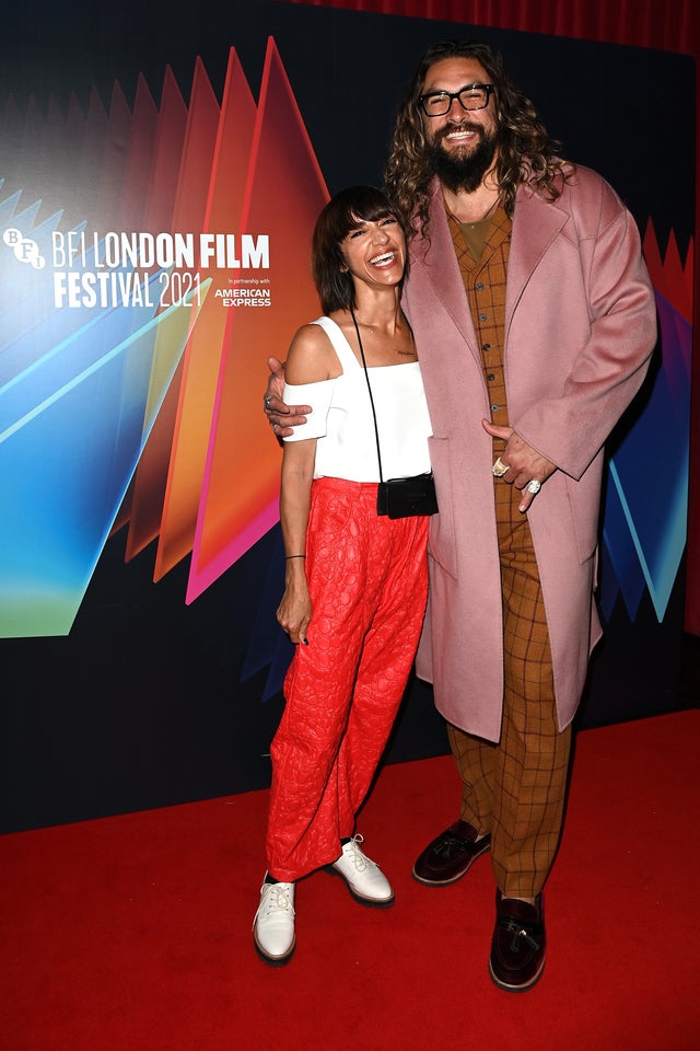 Ana Lily Amirpour and Jason Momoa