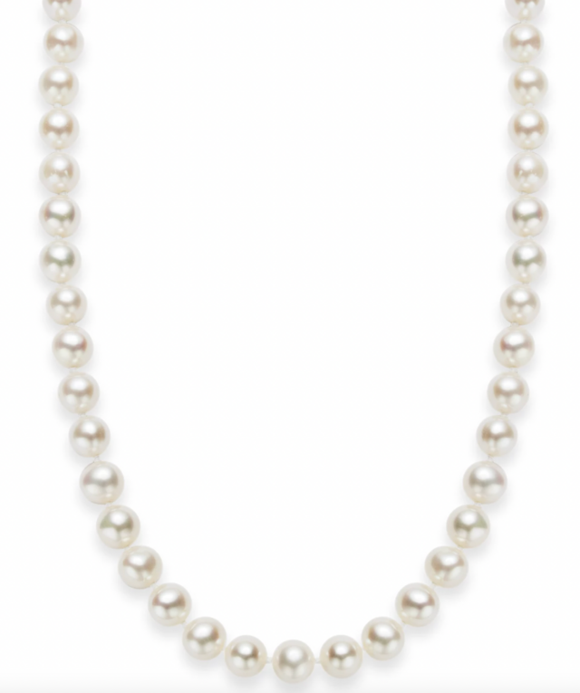 Macy's Cultured Freshwater Pearl Strand Necklace