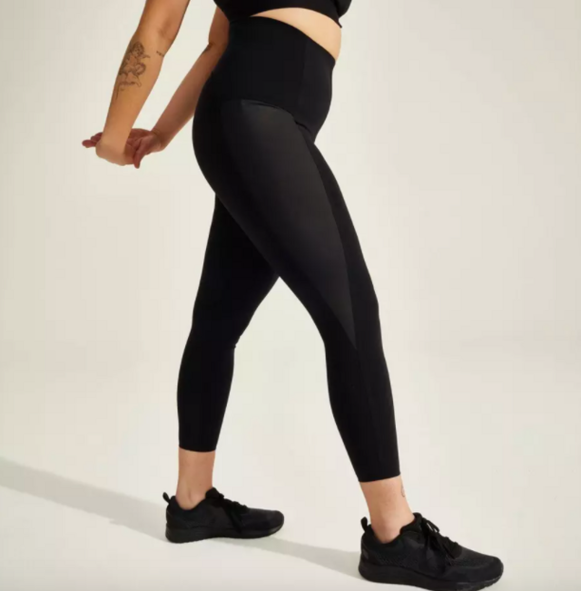 Sweaty Betty High-shine 7/8 Workout leggings in Black