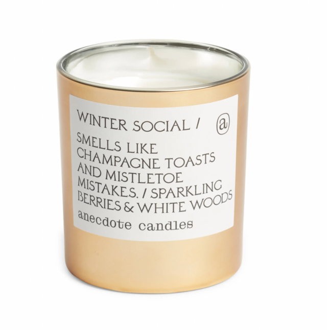 Anecdote Winter Social Candle