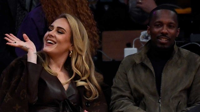 Adele can't stop giggling during date night with Rich Paul