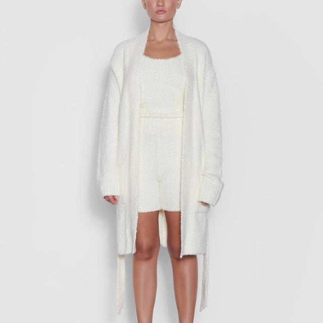 Cozy Knit Short Robe