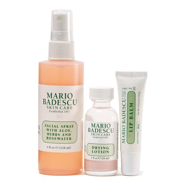 Mario Badescu Drying Lotion, Face Mist & Lip Balm Set