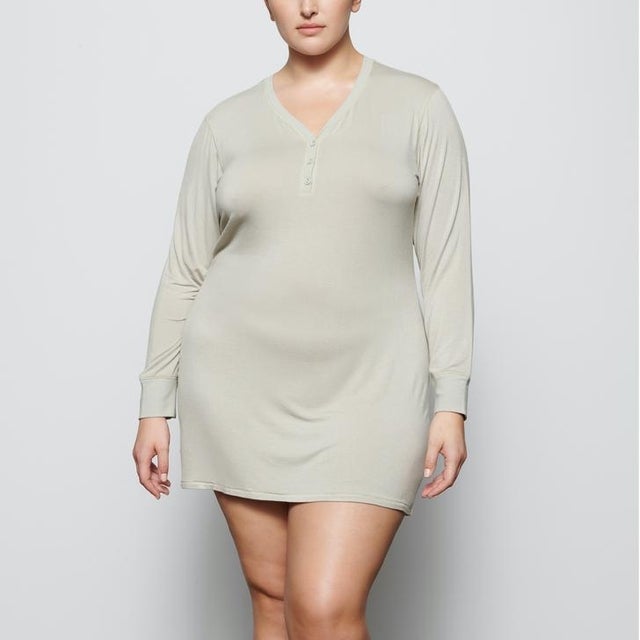 Sleep Henley Dress