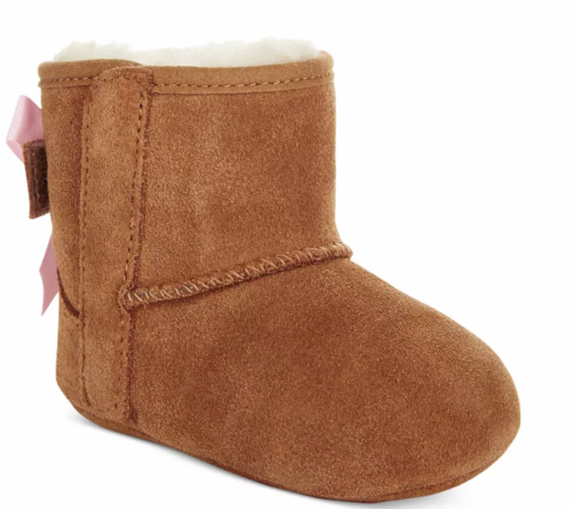 UGG Baby Girl Jesse Bow II Booties