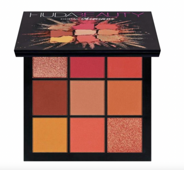 Huda Beauty Coral Obsessions Eyeshadow Palette