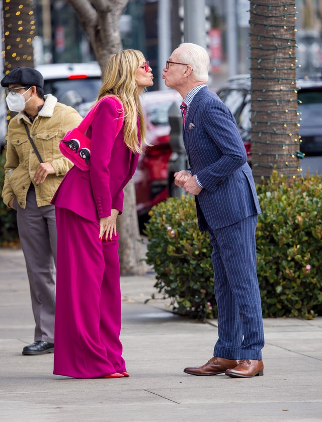 Tim Gunn Heidi Klum