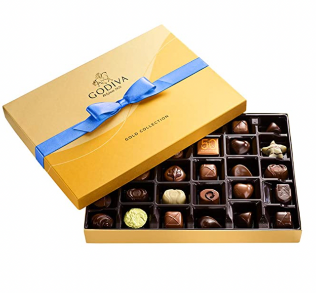 Godiva Assorted Chocolate Gold Gift Box