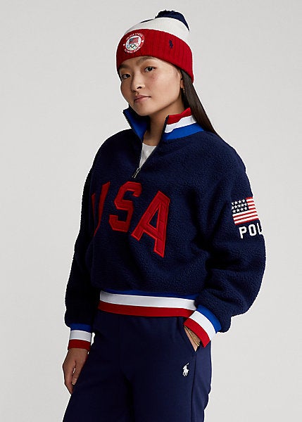 Team USA Pile Fleece Pullover