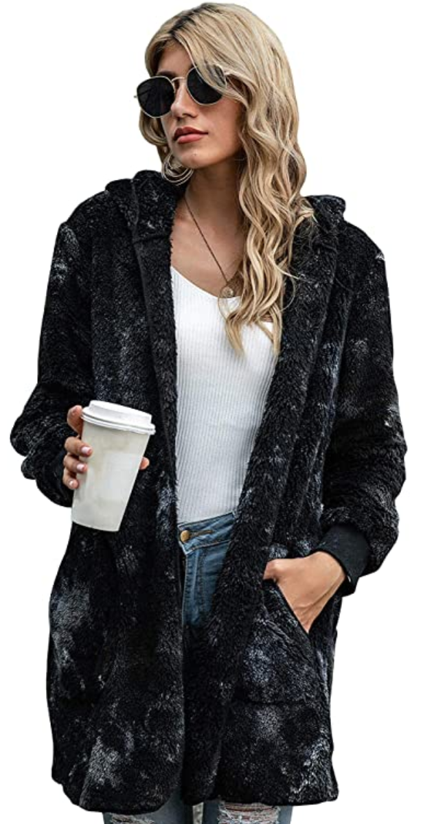 ReachMe Oversized Sherpa Jacket 