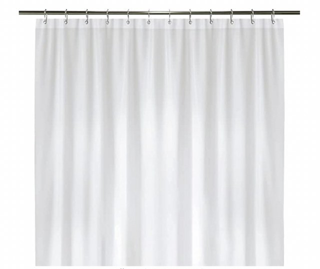 LiBa PEVA 8G Bathroom Shower Curtain Liner