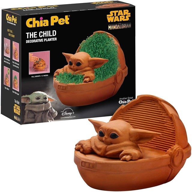 Star Wars 'The Mandalorian' Baby Yoda Chia Pet
