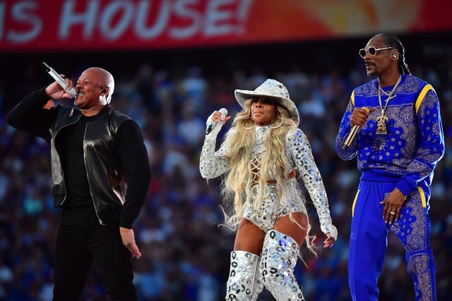 Mary J. Blige Wears Dundas at 2022 Super Bowl Halftime Show