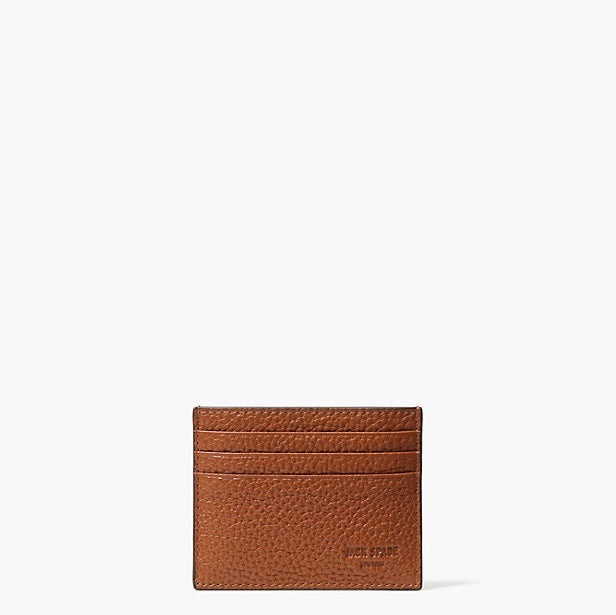 Pebbled Leather Six Cardholder