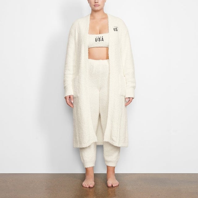 SKIMS Olympic Capsule Cozy Knit Robe