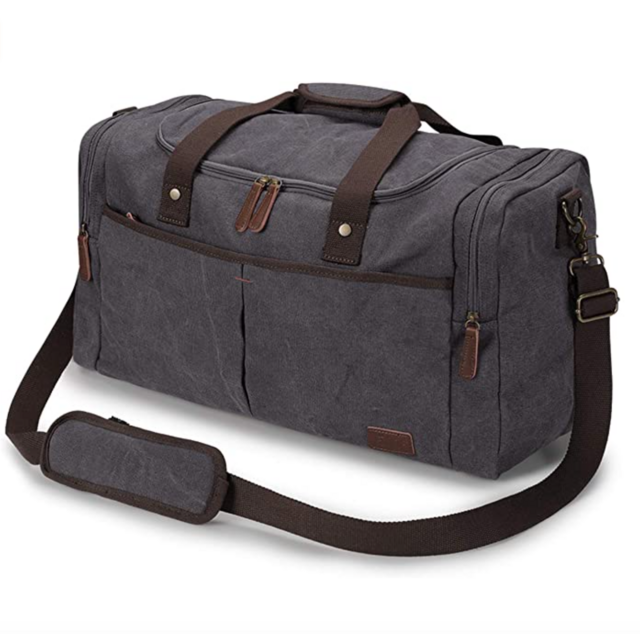 S-ZONE Canvas Duffel Bag 