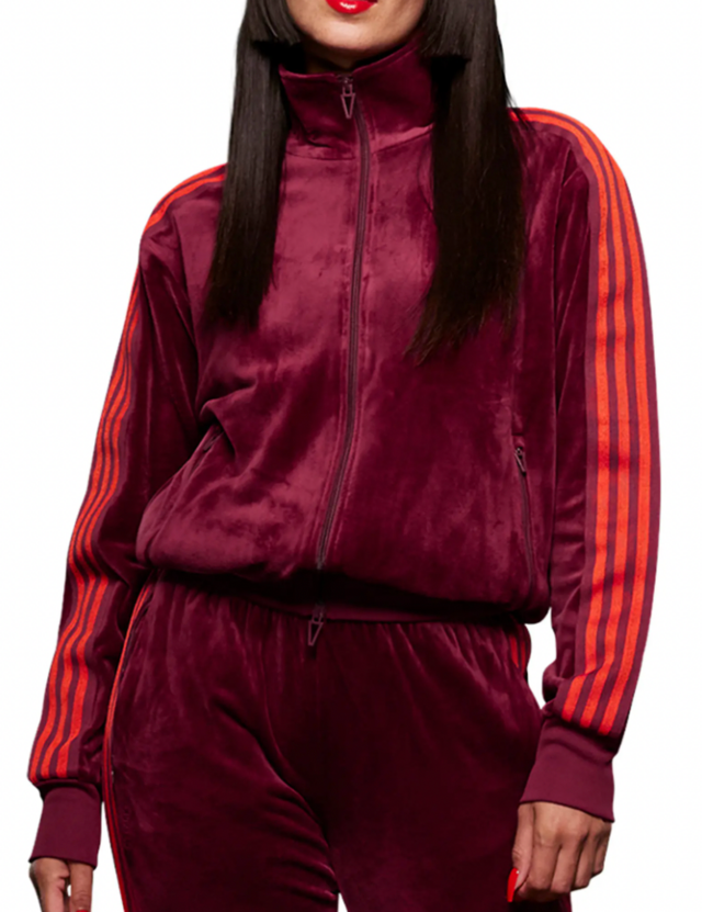 Adidas x Ivy Park Velour Track Jacket