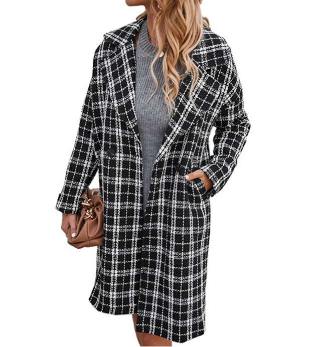 Plaid Coat