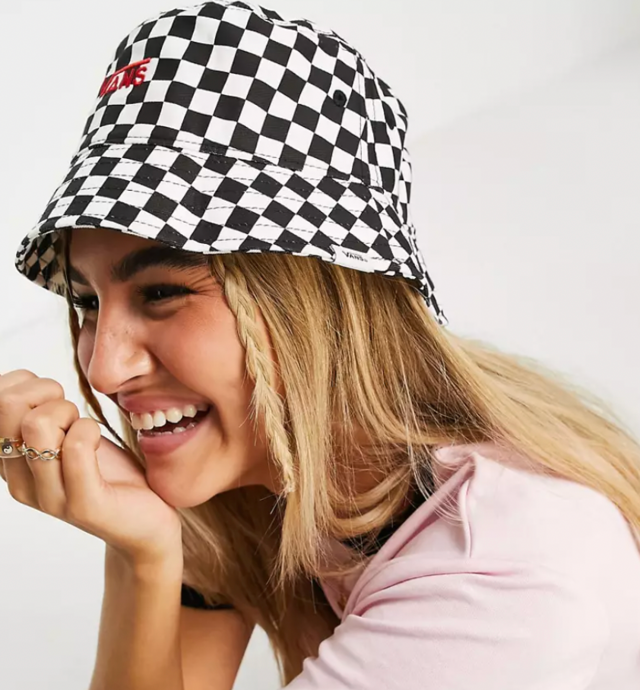 Vans Hankley Checkerboard Bucket Hat