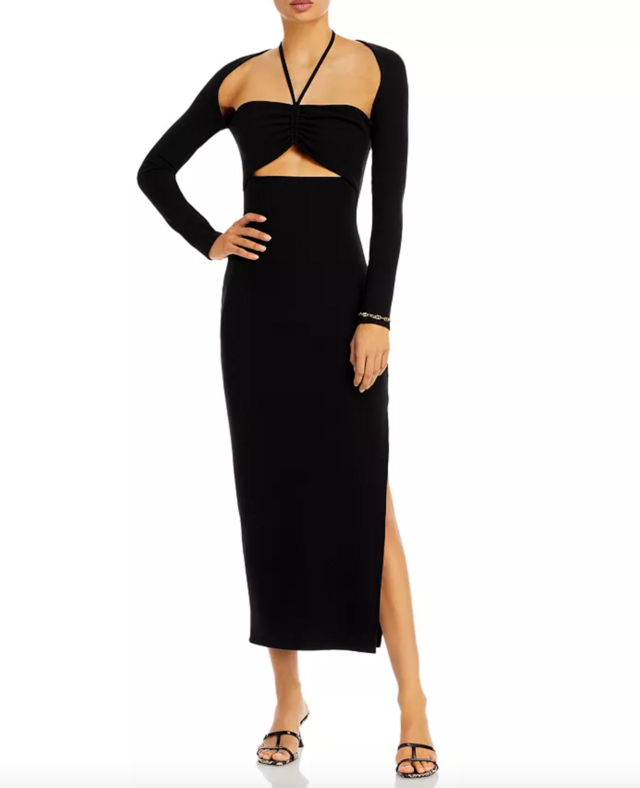 Fore Cutout Bodycon Maxi Dress