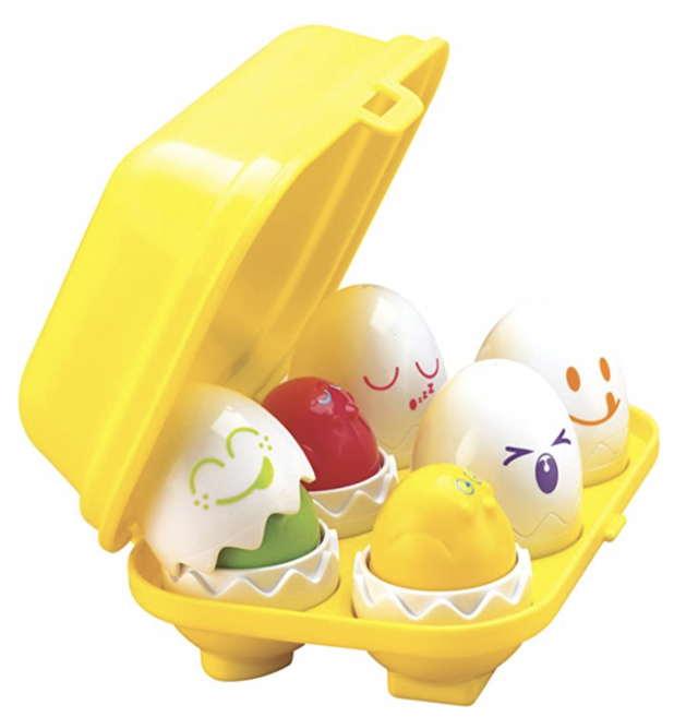 TOMY Toomies Hide and Squeak Eggs