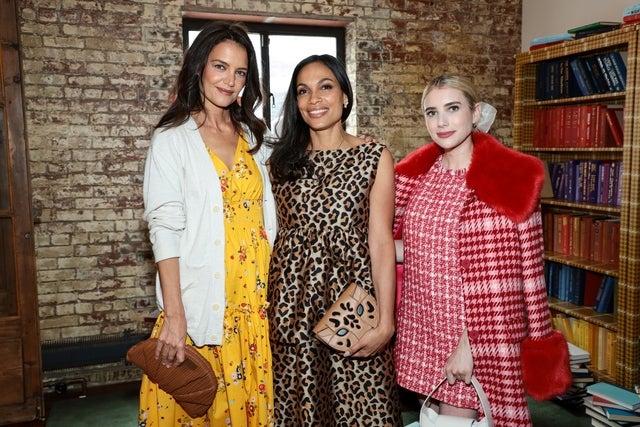 Katie Holmes, Rosario Dawson and Emma Roberts