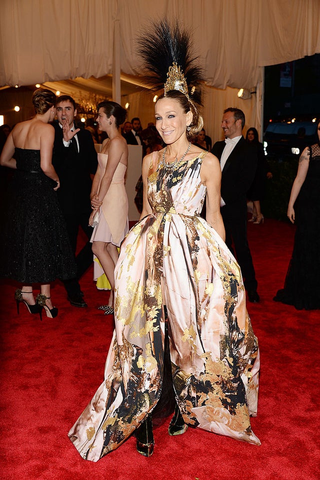 I was in love with him': Sarah Jessica Parker on Alexander McQueen and her  iconic Met Gala looks