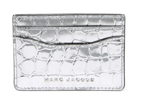 Croc Embossed Card Case