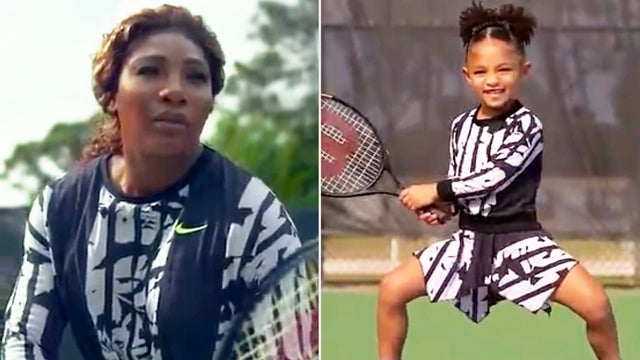 Serena Williams and Olympia