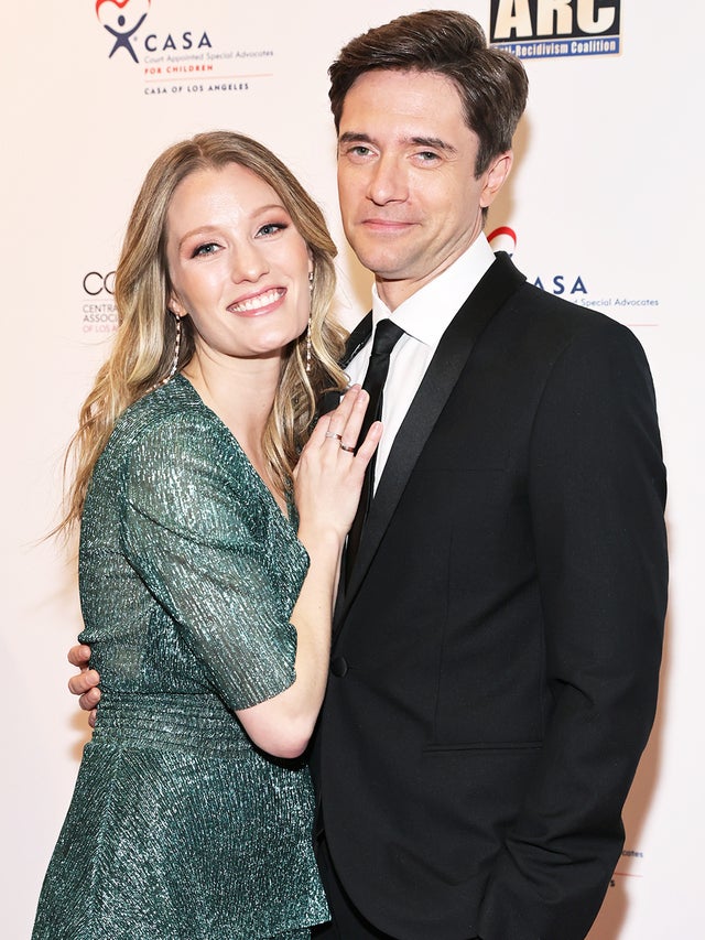 Ashley Grace and Topher Grace