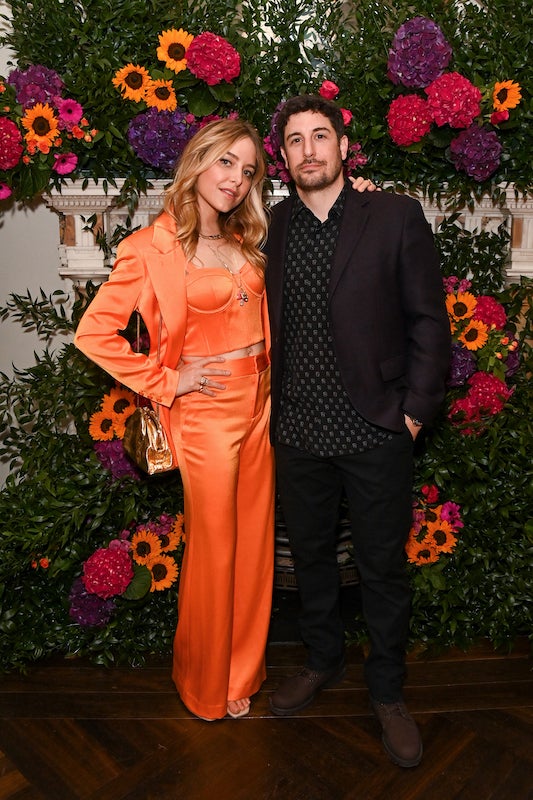 Jason Biggs and Jenny Mollen