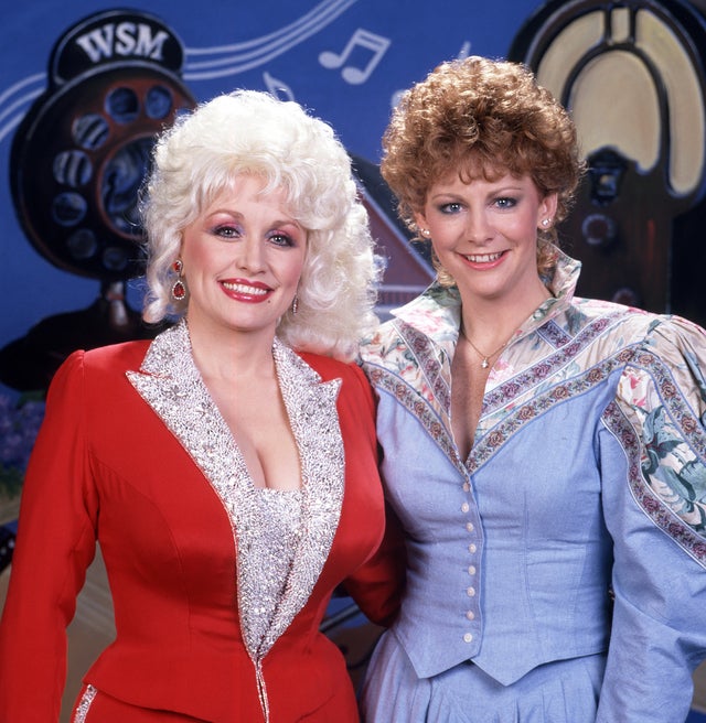 Dolly Parton and Reba McEntire