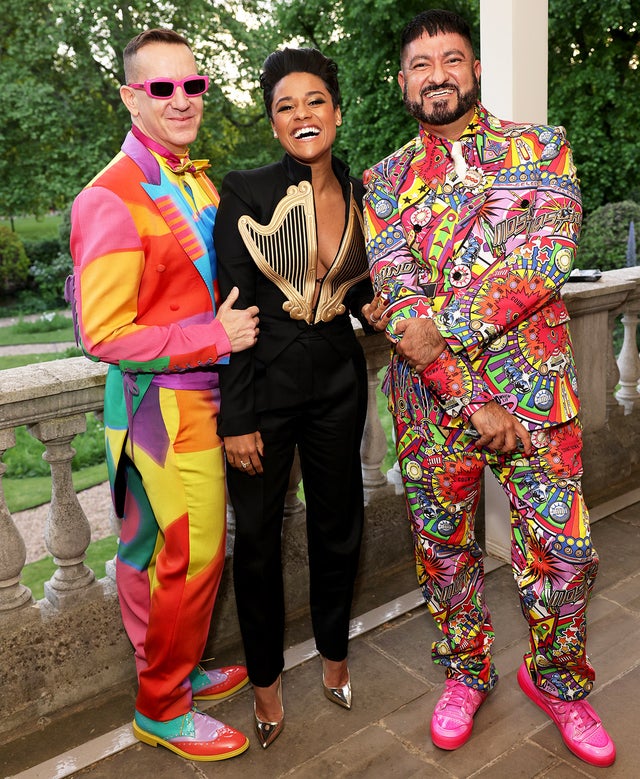 Jeremy Scott, Ariana De Bose and Pablo Olea