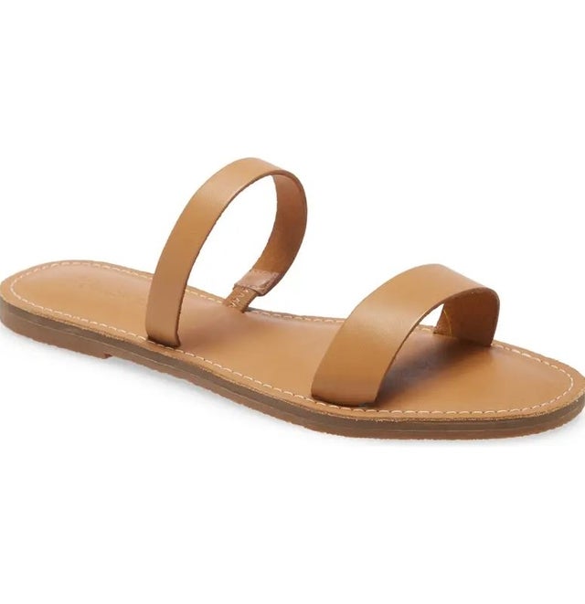 Madewell Boardwalk Double-Strap Slide Sandal