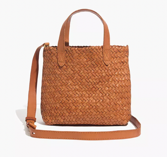 Madewell Small Transport Woven Crossbody