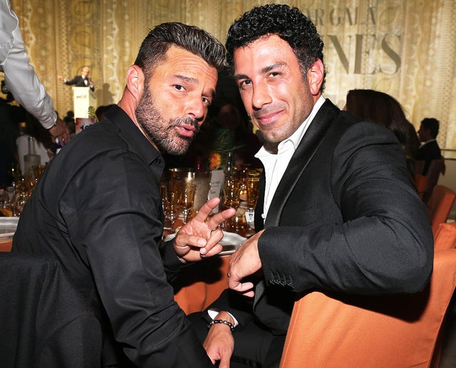 Ricky Martin and Jwan Yosef