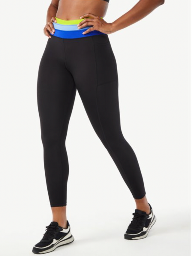 Love & Sports Women's Color Band Leggings