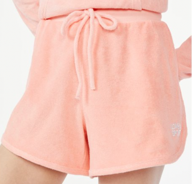 Love & Sports Women's Baby Terry Cloth Lounge Shorts