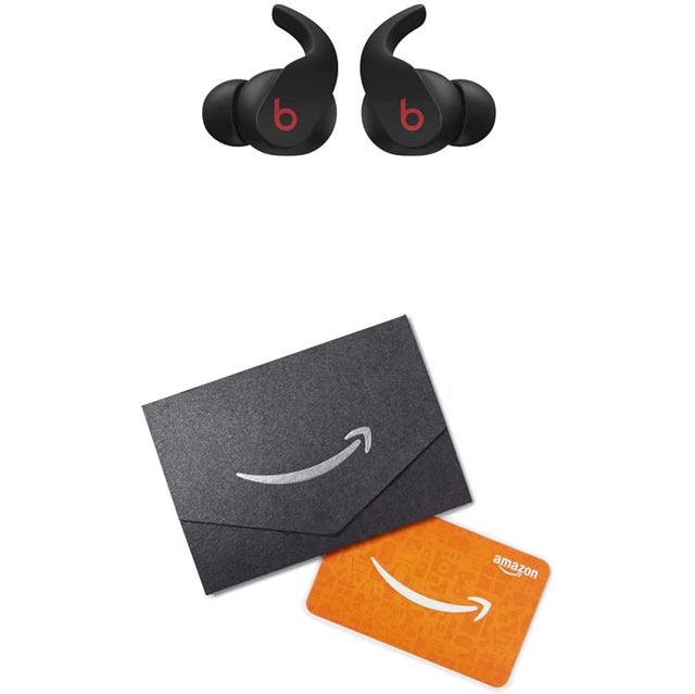 Beats Fit Pro and Amazon Gift Card