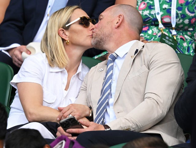 Zara Phillips and Mike Tindall