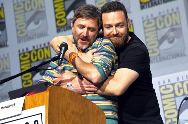 Chris Hardwick and Ross Marquand