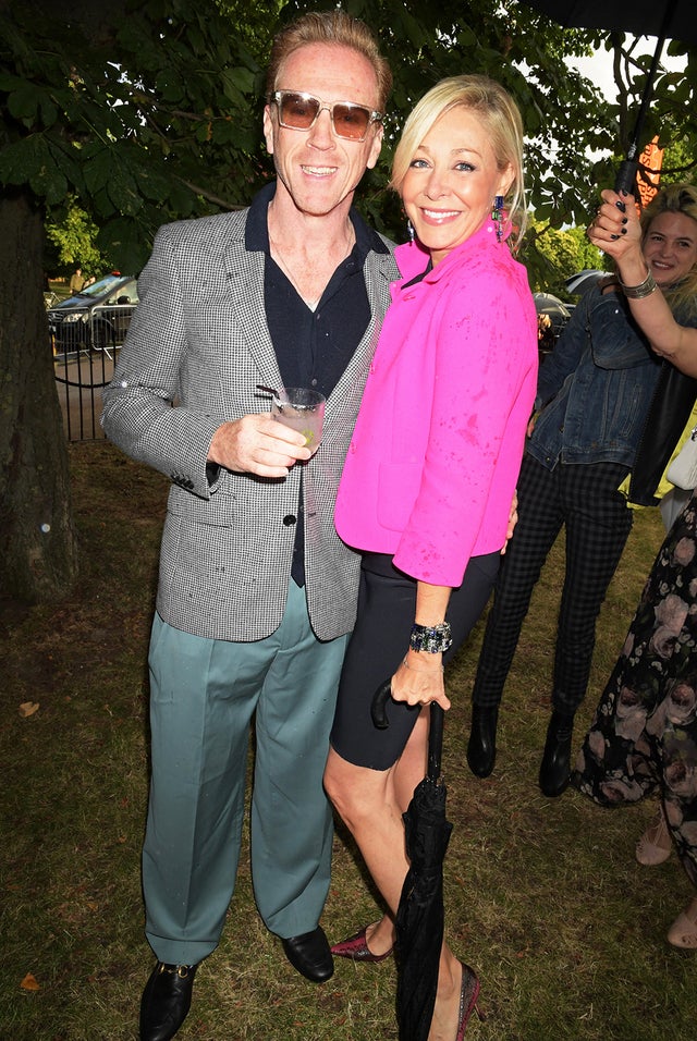 Damian Lewis and Nadja Swarovski