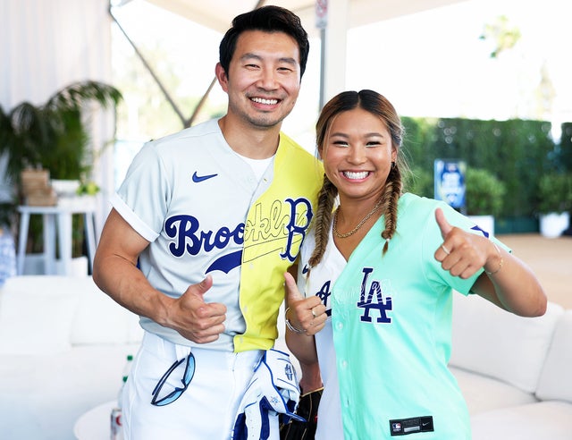 Simu Liu and Chloe Kim